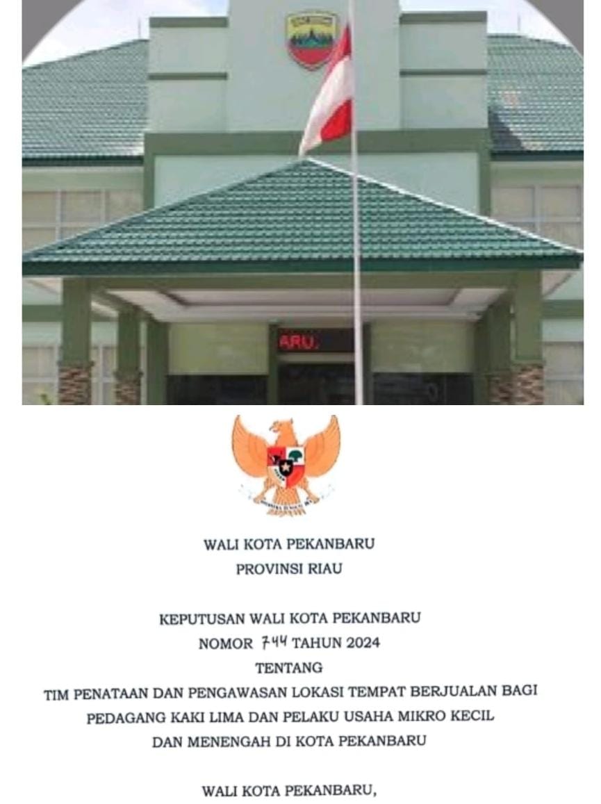 Makodim 0301 Pekanbaru Dukung Surat Keputusan Walikota Pekanbaru Demi Kepentingan Bersama