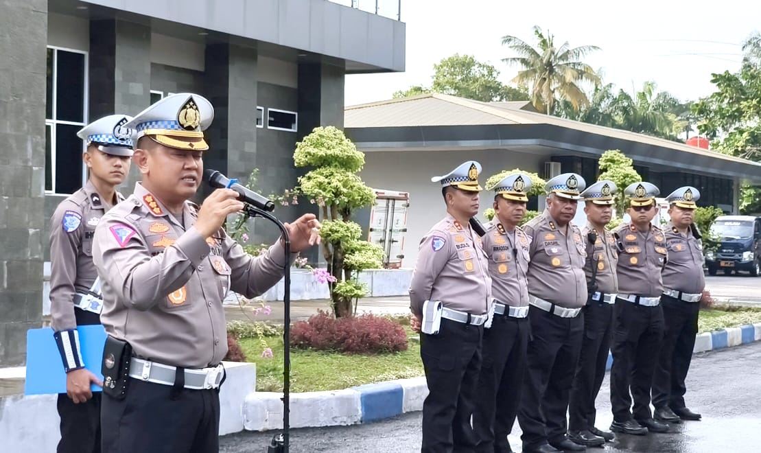 Long Weekend, Ditlantas Polda Riau Tempatkan Personel di Titik Jalan Padat Kendaraan 