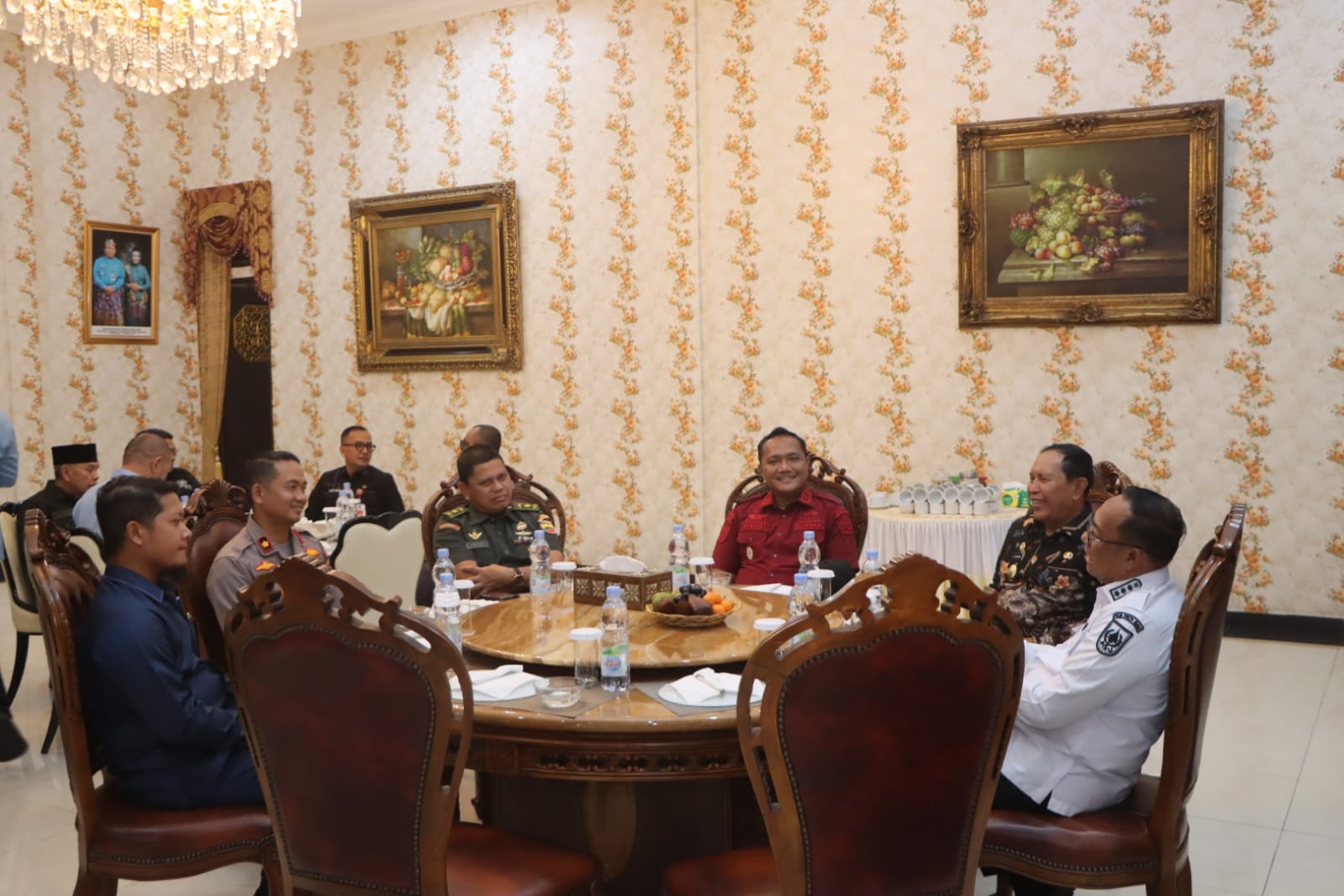 Wakapolres Rokan Hulu Hadiri Kunjungan Kerja Pj. Gubernur Riau dan Ketua TP PKK Provinsi Riau