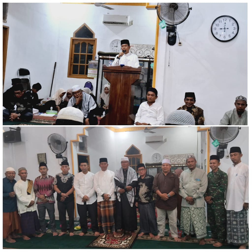 Peringatan Maulid Nabi Muhammad SAW 1446 H Kapolsek Reteh Beri Himbauan Pemilu Damai 2024