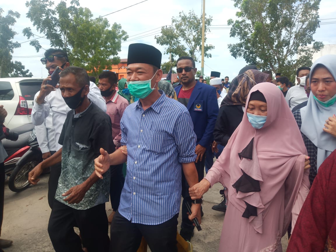 Pelayanan Prima Bupati Rohil Afrizal Sintong,Diappresiasi Warga