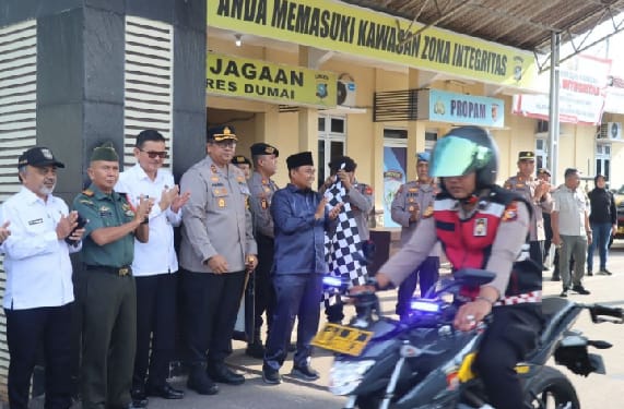 POLRES DUMAI luncurkan tim patroli cepat Responsif.