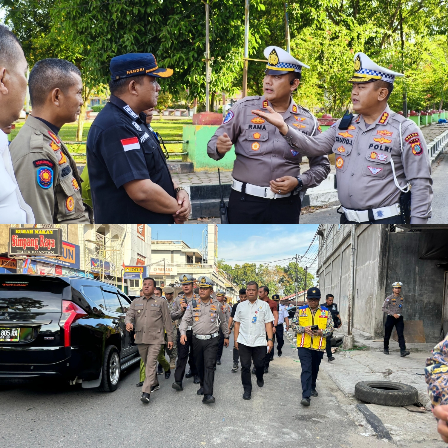 Dirlantas Polda Riau Pastikan Kesiapan Jalur Menuju Pacu Jalur di Tepian Narosa