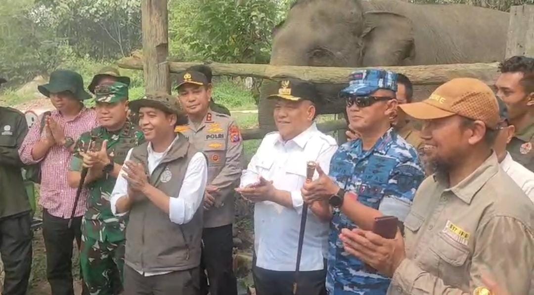 Pangdam XIX/Tuanku Tambusai Hadiri Peninjauan Flying Squad TNTN, Dukungan Nyata untuk Konservasi dan