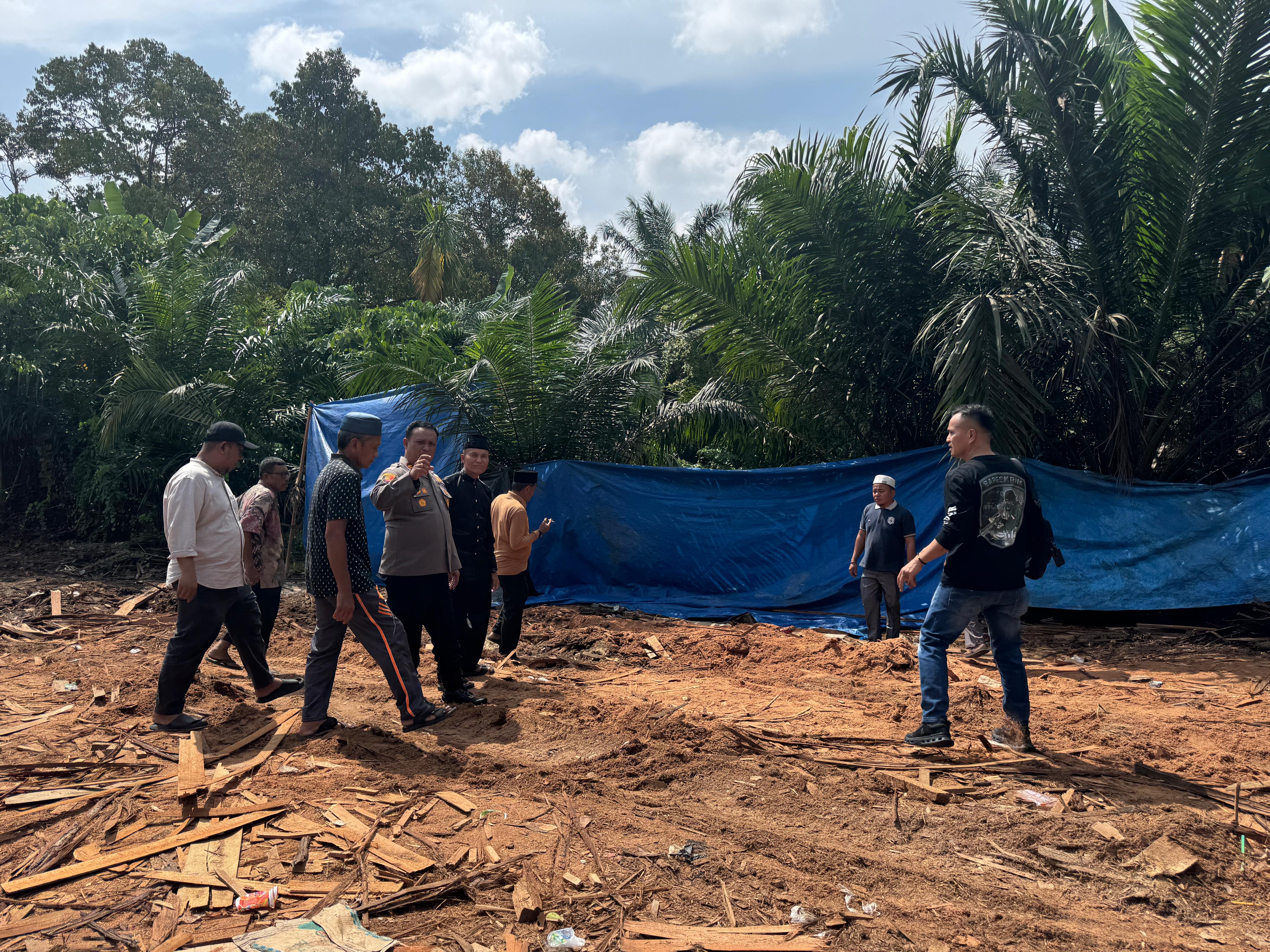 Polsek Perhentian Raja, Respon Cepat Terkait adanya Pemberitaan Sawmill Ilegal di Wilkumnya