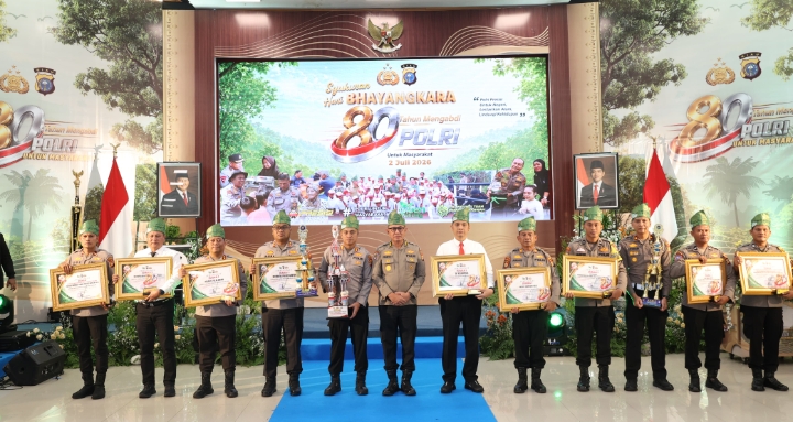 Polres Kampar Borong 3 Juara Di Hari Bhayangkara Ke80