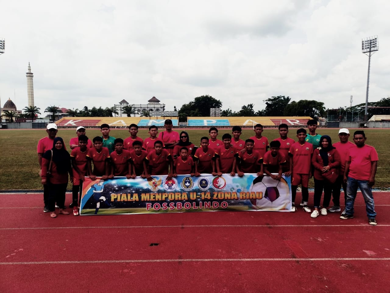 SSB Budak Pulau Melaju Ke 8 Besar Turnamen Piala Menpora U-14 Zona Riau di Kampar