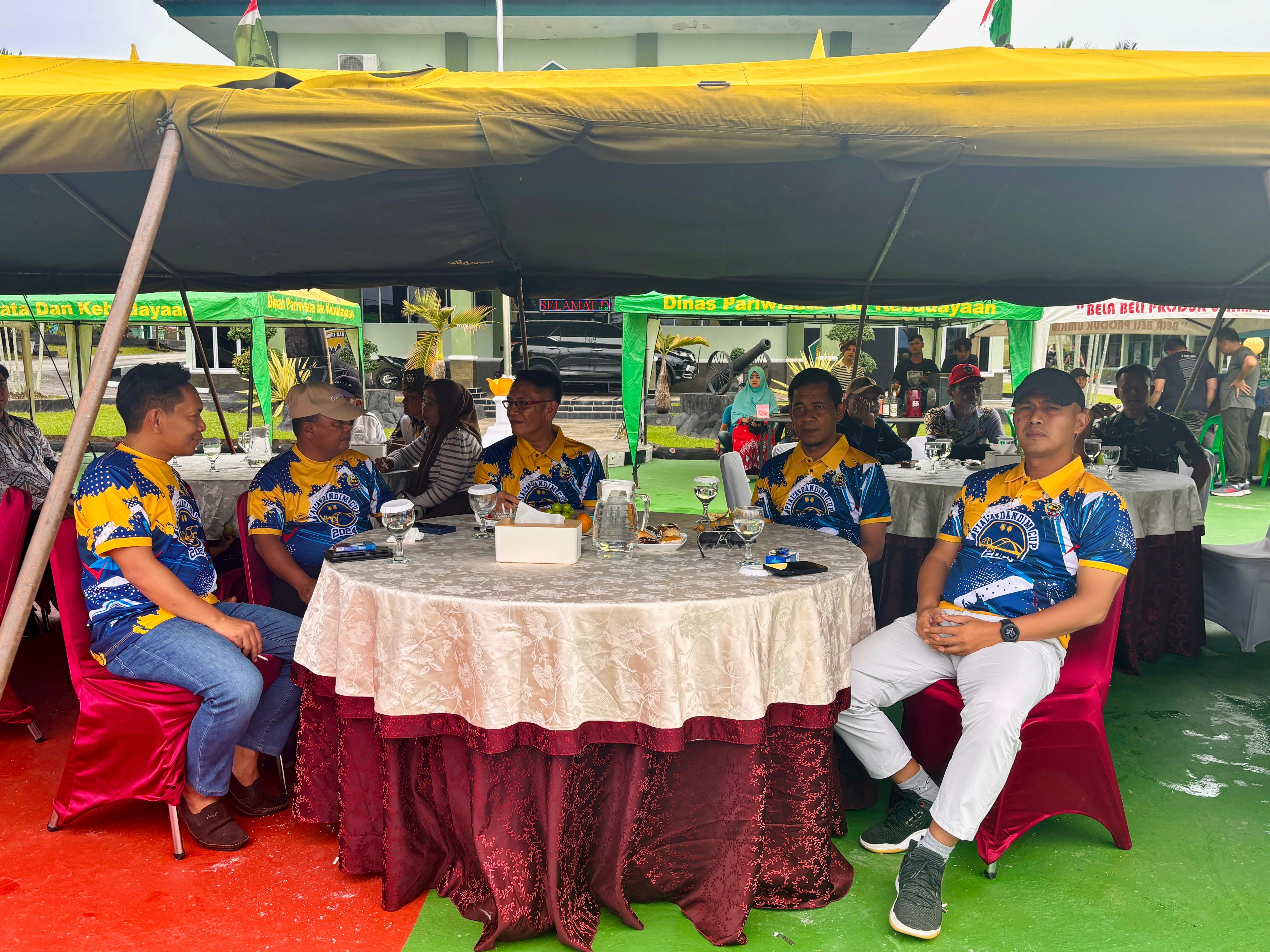 Pembukaan Turnamen Bola Basket Dalam Rangka Memperingati HUT TNI Ke -79 Tahun 2024