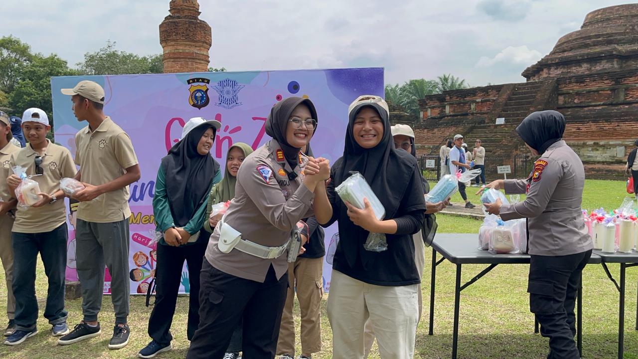 Jalin Harmonisasi Pasca Pemilu 2024, Satlantas Ajak Gen-Z Cinta Tanah Air Tanpa Provokasi