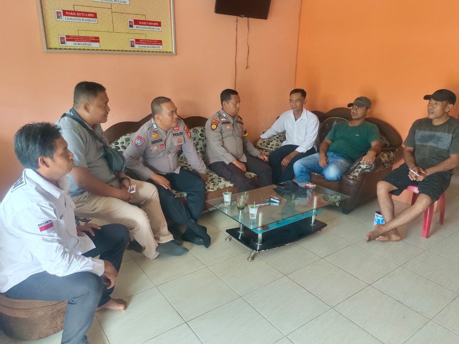 POLSEK RAMBAH HILIR WUJUDKAN PILKADA ROHUL 2024 AMAN DAN KONDUSIF