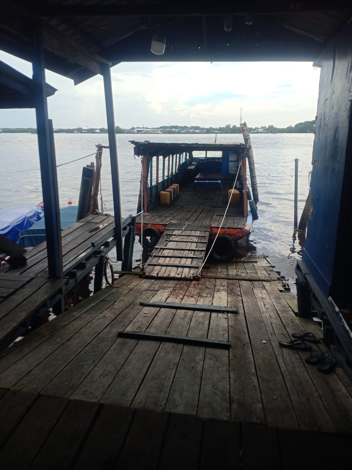 Penyeberangan Pocai Diblokir Air Tawar,  Warga Guntung Terimbas: Pemerintah Diminta Bertindak Cepat