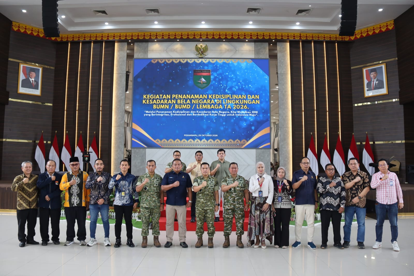 Pangdam XIX/Tuanku Tambusai Tekankan Kolaborasi TNI, Pemerintah, dan Dunia Usaha