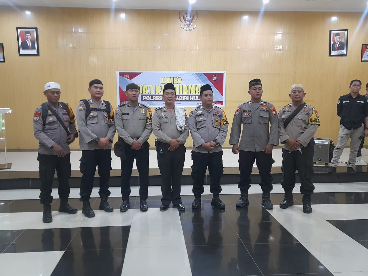 Lomba Da,i Kamtibmas Polres Inhu, Ini Pemenangnya