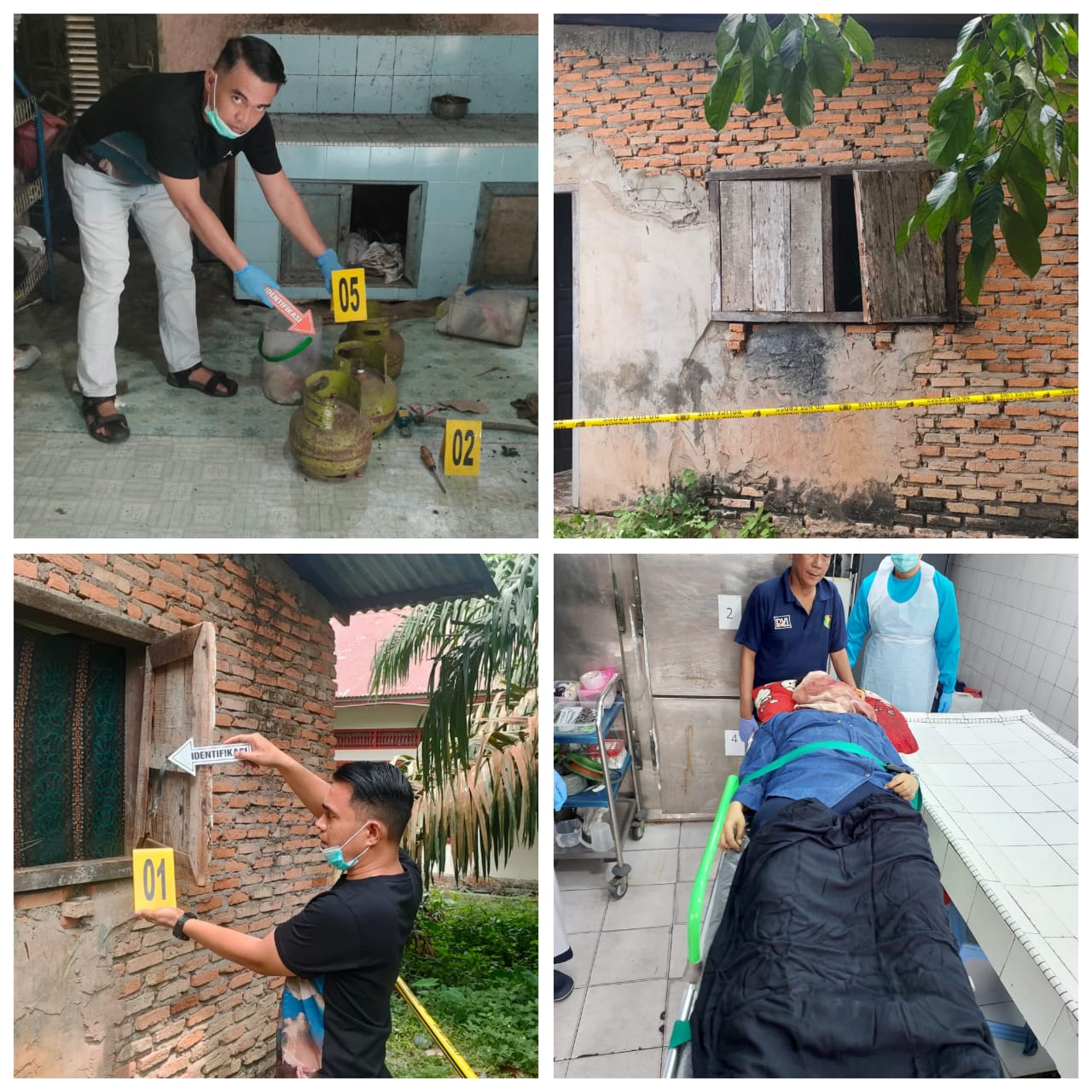 Warga Kampung Lintang Ditemukan Tewas Didalam Rumahnya, Diduga Korban Curas