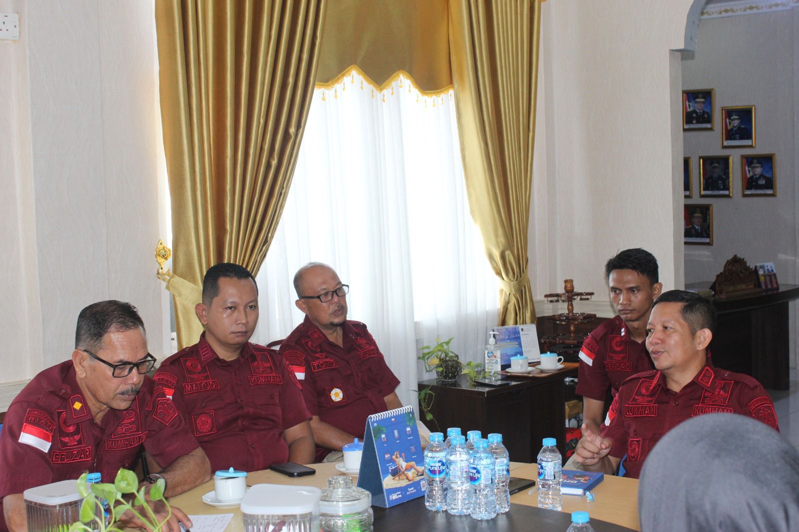RAPAT PEMBENTUKAN GRAHA KEMPO JERUJI BESI LAPAS BENGKALIS