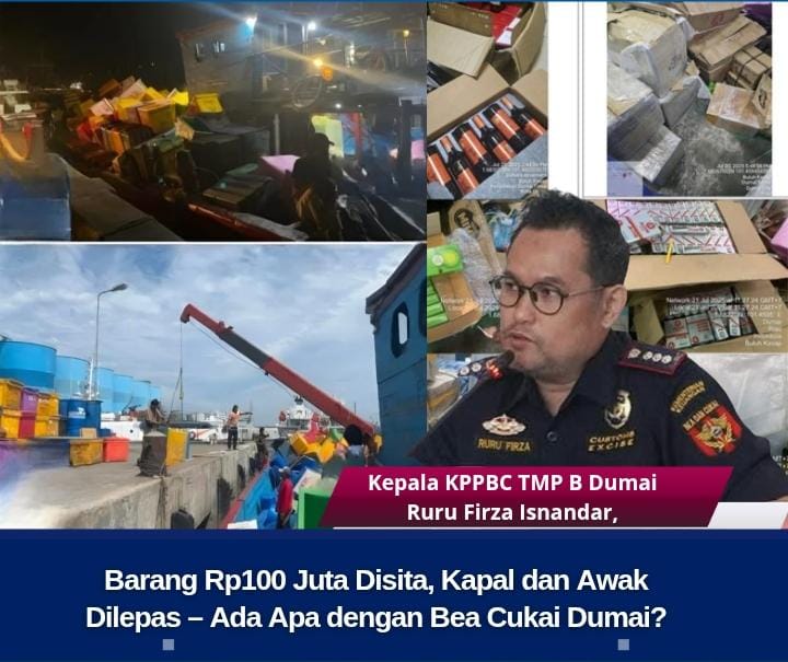 Barang Rp100 Juta Disita, KM Berkat Sepakat-12 Hanya Langgar Administrasi