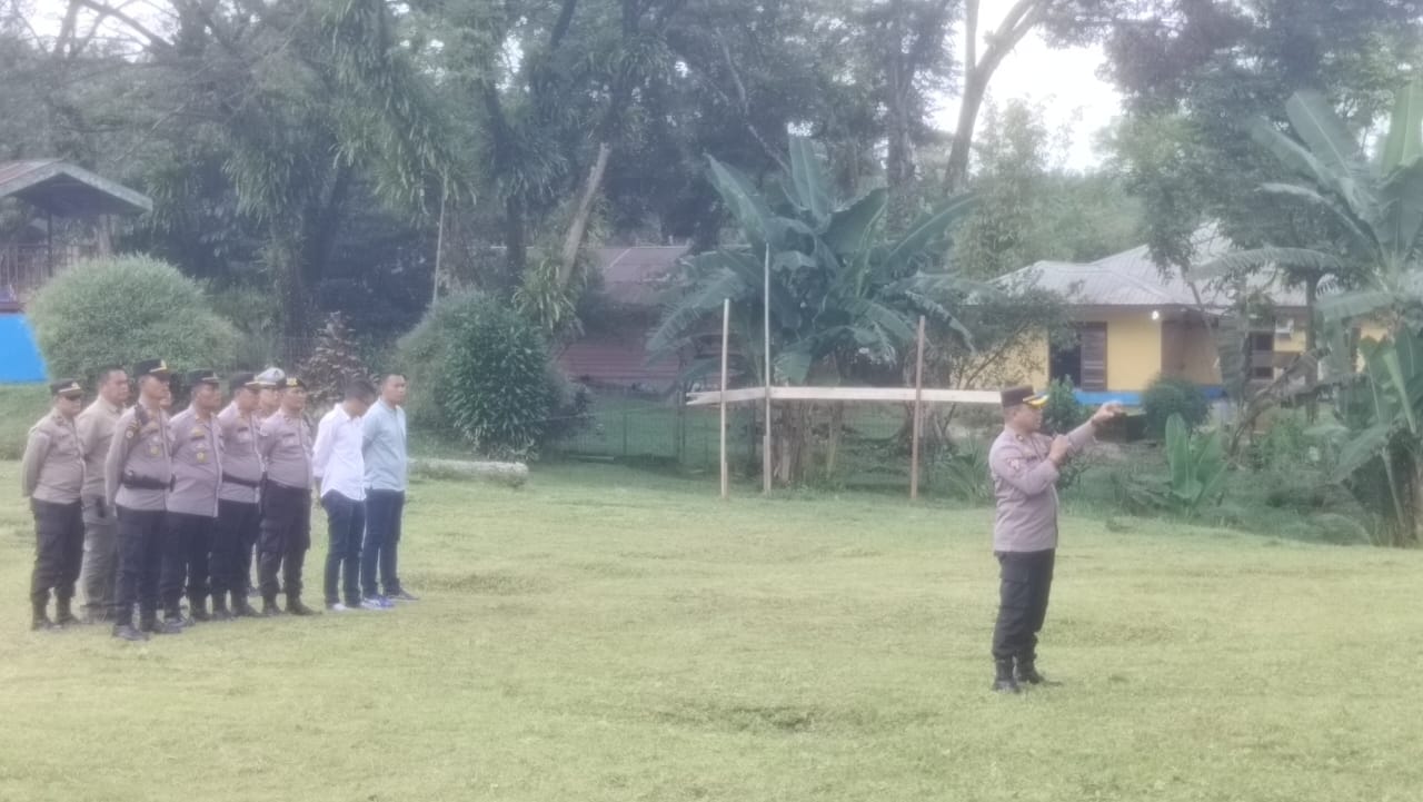 Polres Rokan Hulu Pastikan Pengamanan Kondusif Pasca Mediasi di Desa Kabun