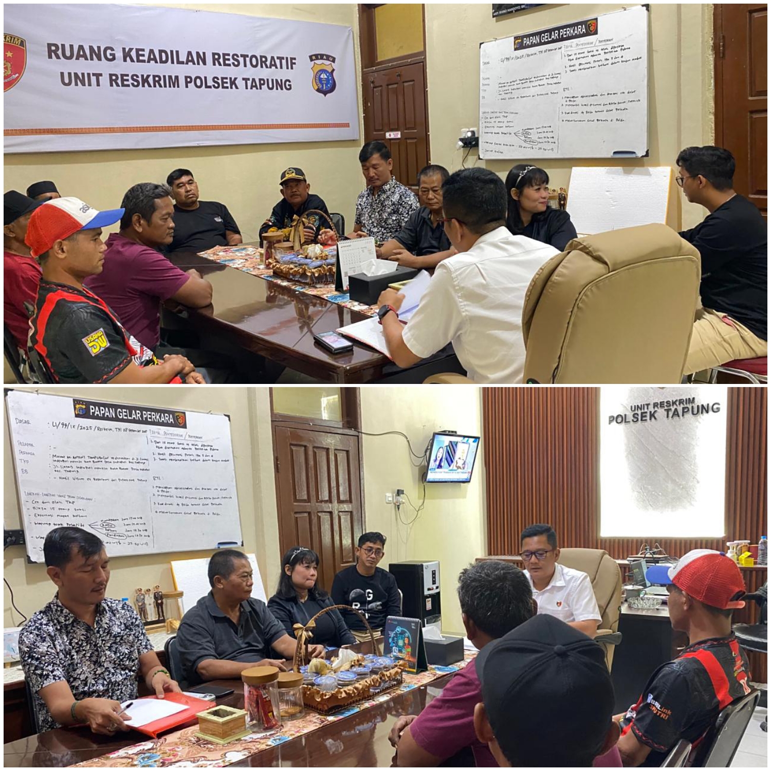 Kanit Reskrim Polsek Tapung Bantah Usir Wartawan, Hanya Masalah Miskomunikasi