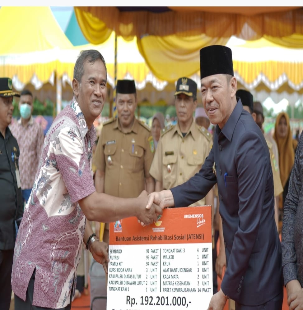 Bupati Rokan hilir,Afrizal Sintong,Lantik Empat Orang Pejabat Sementara