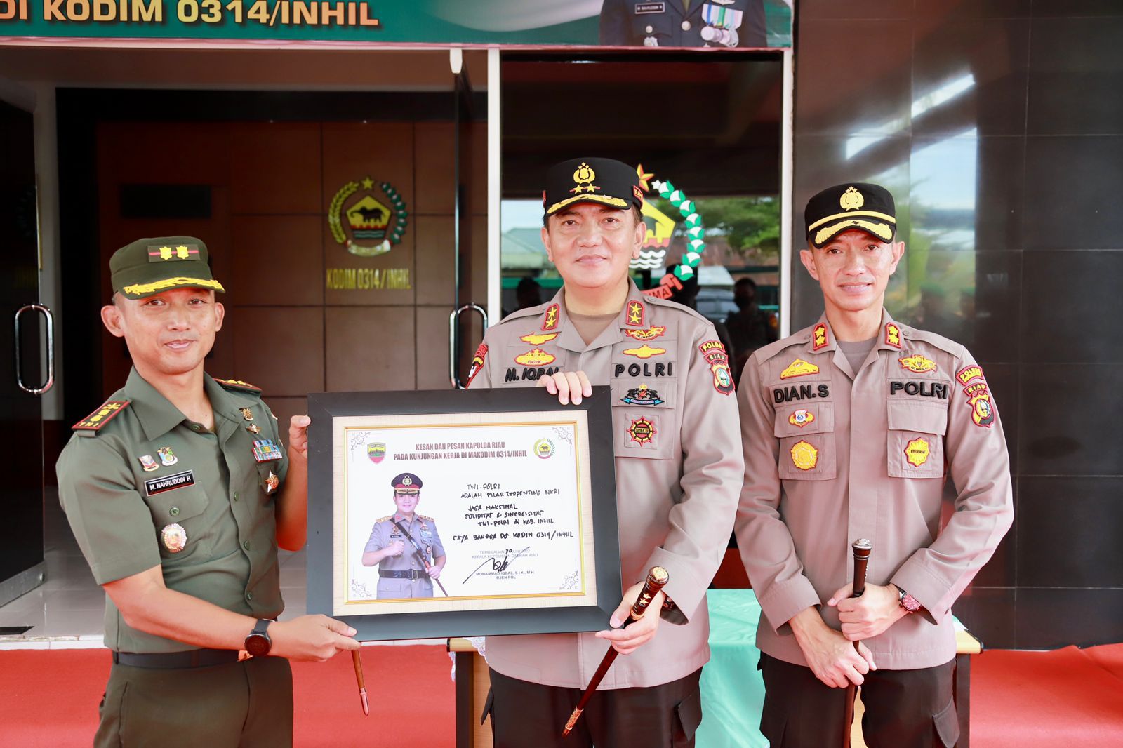 Kunjungan Kerja ke Inhil, Kapolda Irjen Iqbal Tekankan Pentingnya Kinerja dan Akhlak serta Sinergi D