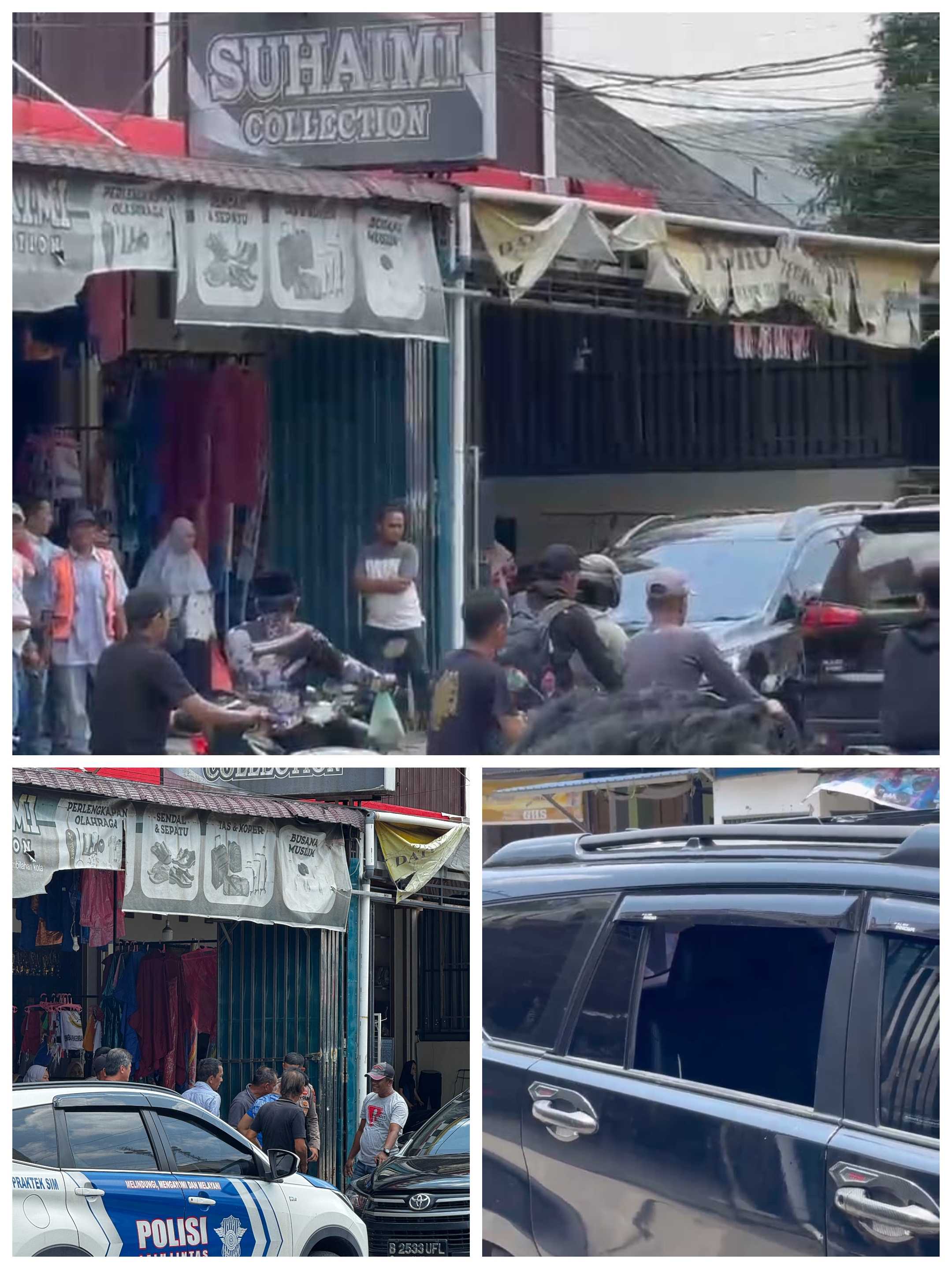 Perampokan pecah kaca mobil,uang RP.160 juta raib