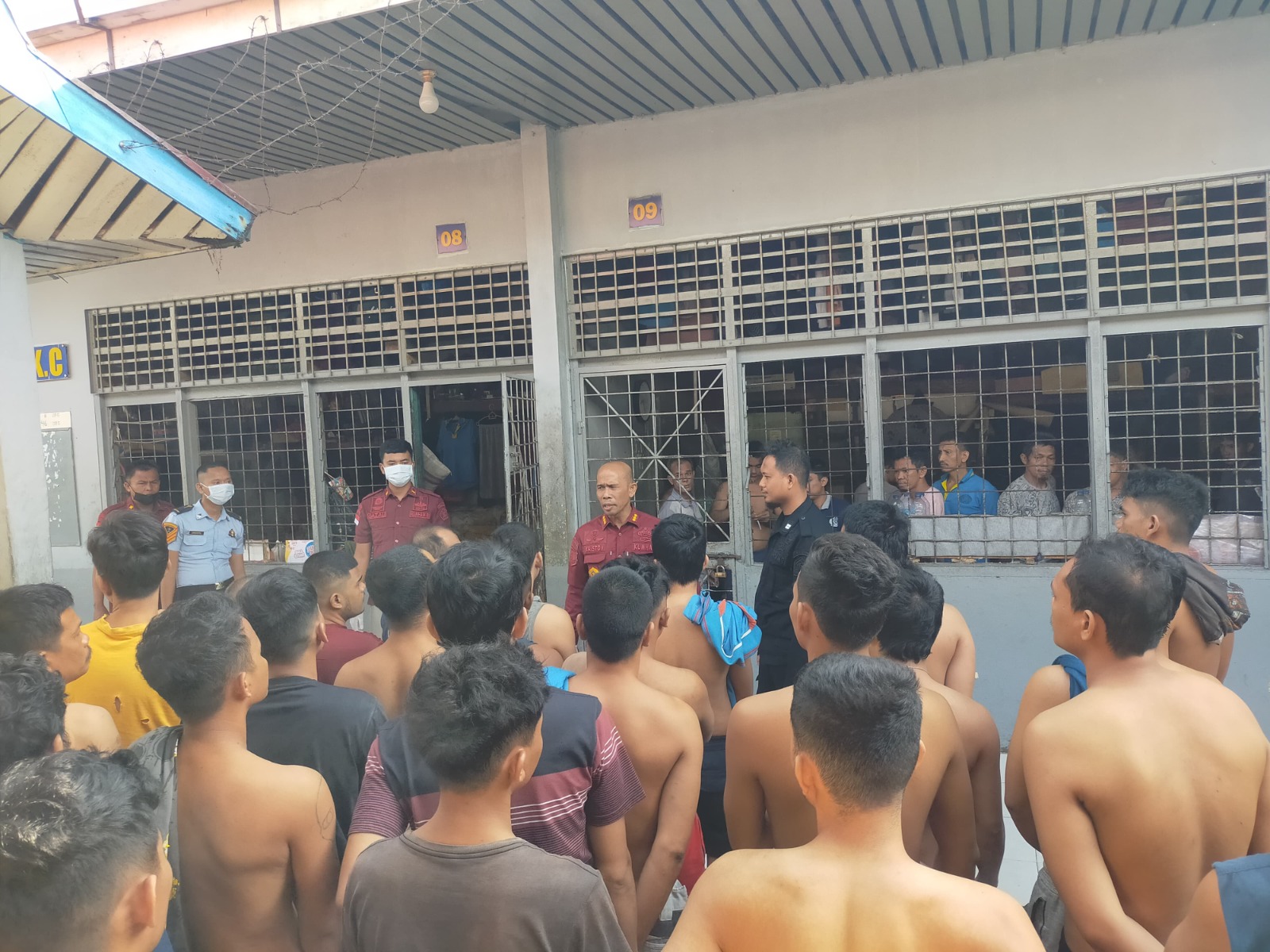 Kalapas Bengkalis Pimpin Razia Kamar WBP, Tak Ada Ampun Untuk Barang Terlarang