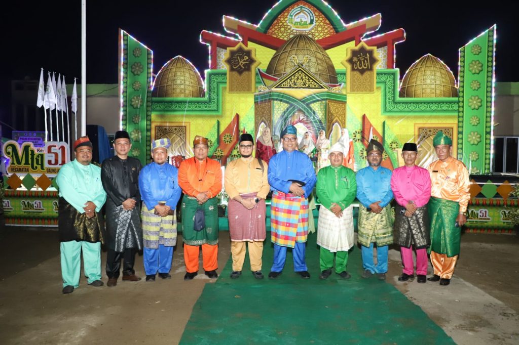 Buka MTQ Ke-51 Kec.GAS,Bupati Inhil Berharap Akan Lahir Qori-Qori,ah dan Hafidz-Hafidzah Terbaik.