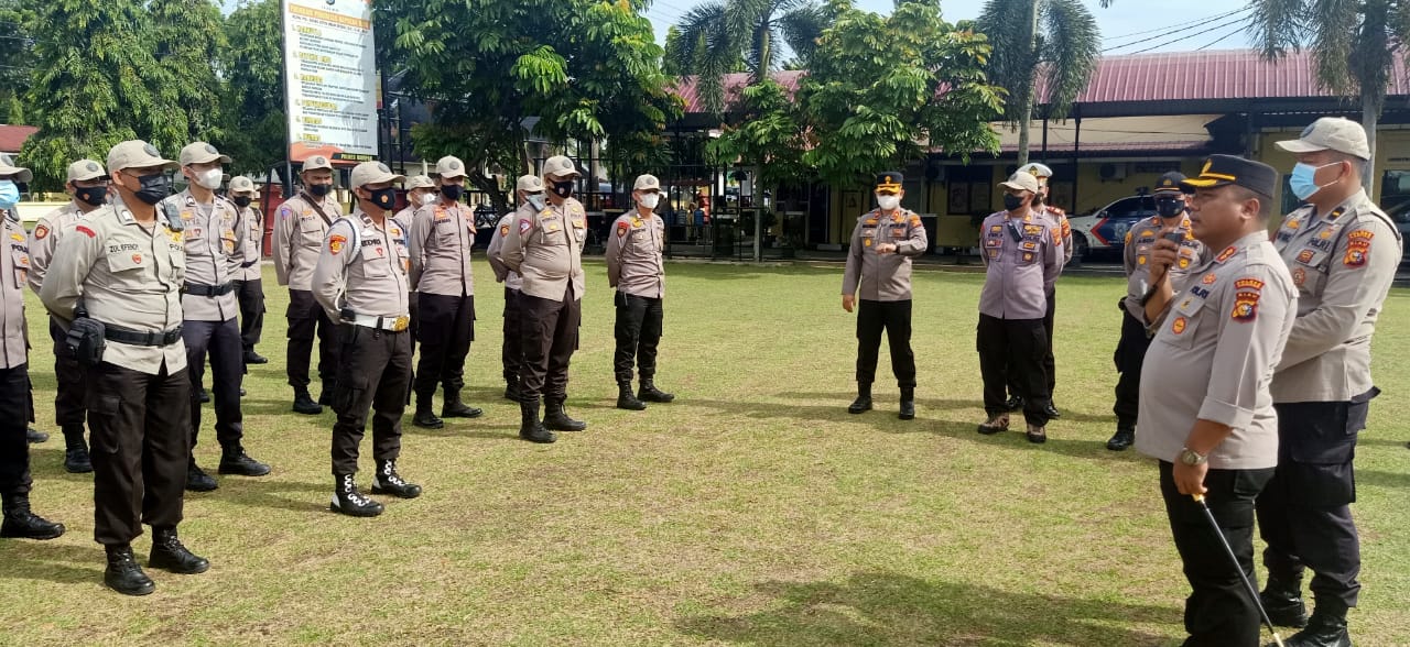 Kapolres Kampar Pimpin Patroli Illog Ke-Kawasan Hutan Rimbang Baling di Kampar Kiri Hulu