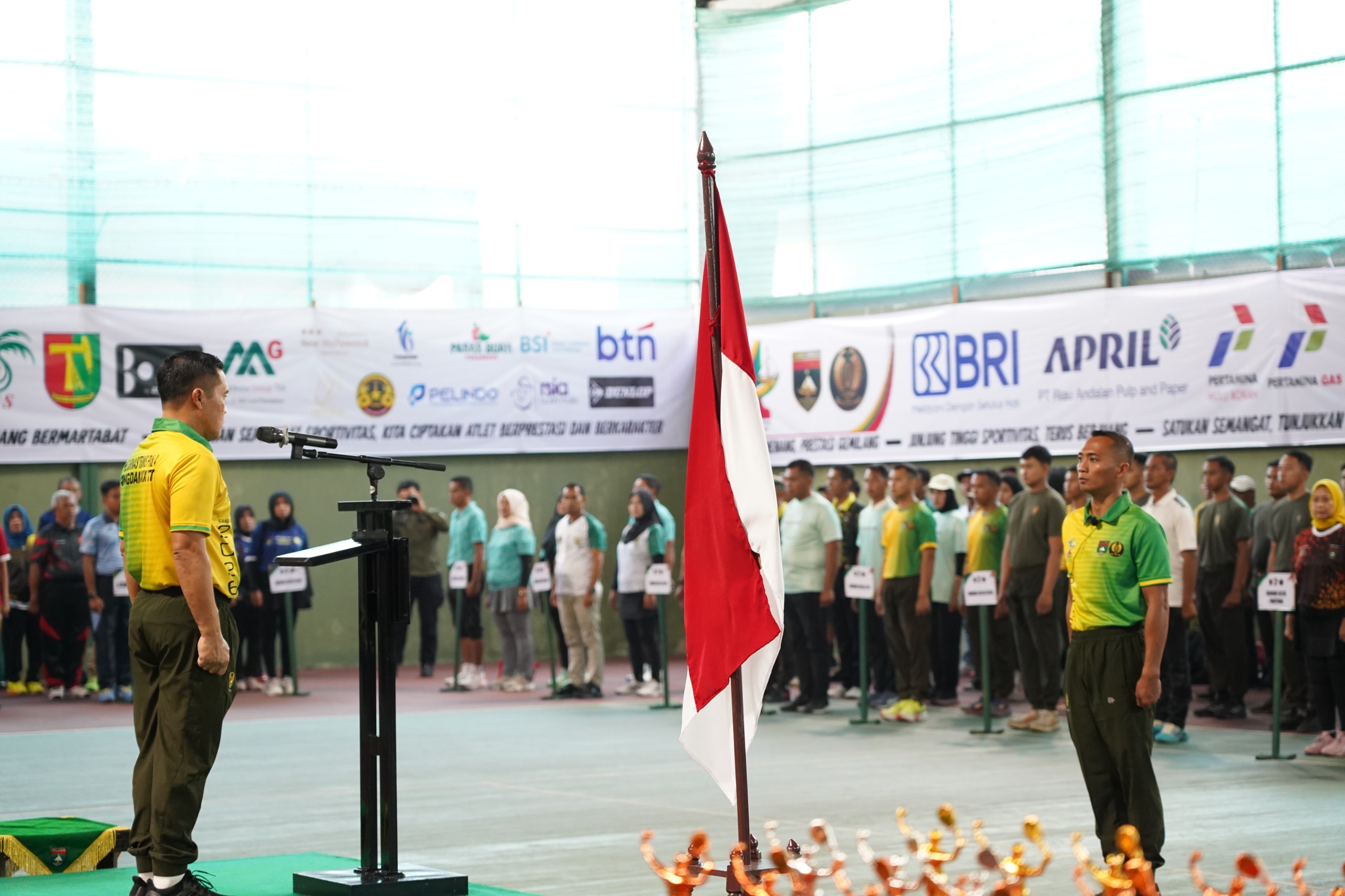 Kejurnas Tenis Piala Pangdam XIX/TT Bergulir, Puluhan Tim Siap Adu Gengsi