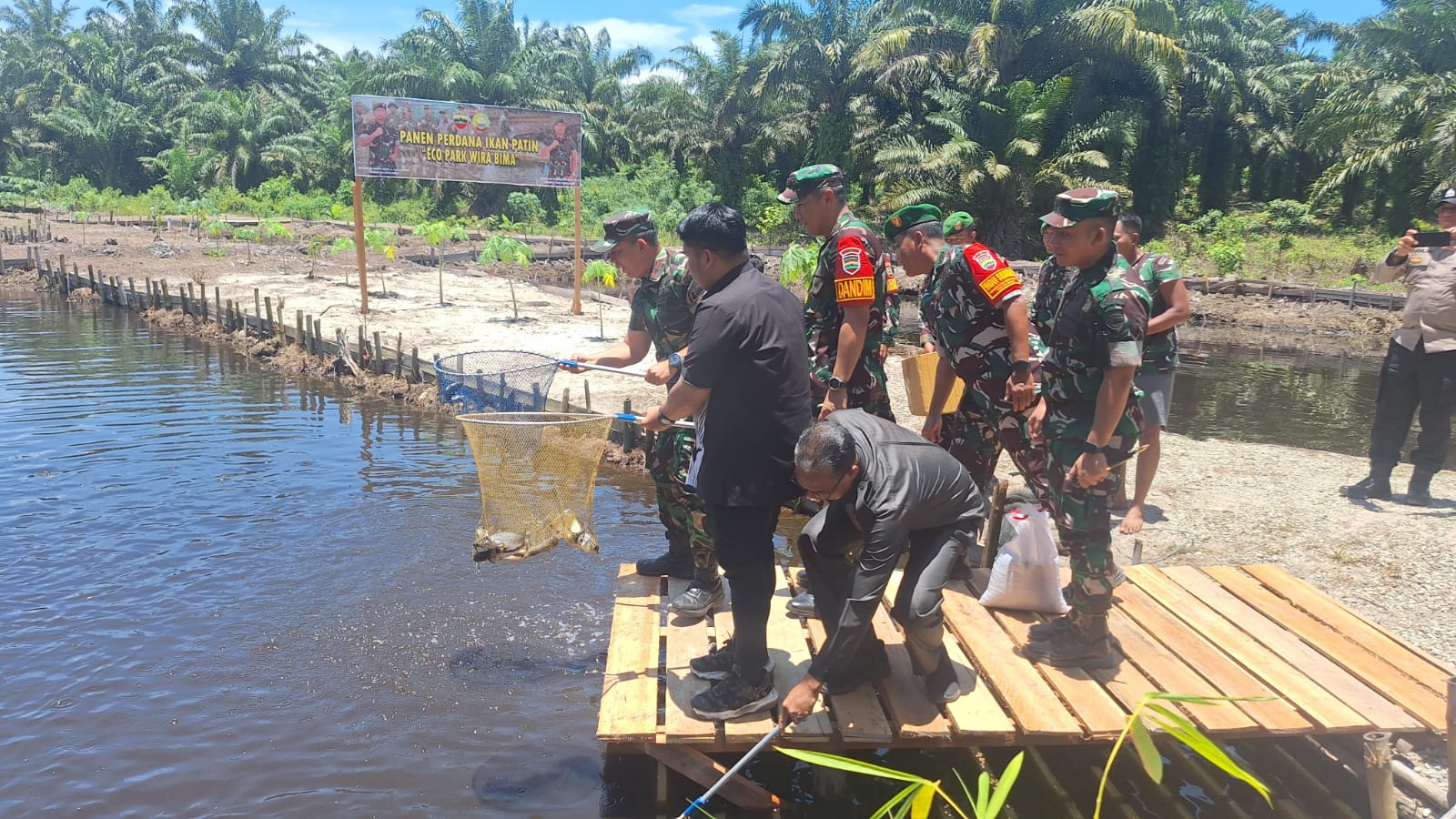 Danrem 031/WB Resmikan Ecopark Wira bima demi mewujudkan kemandirian pangan