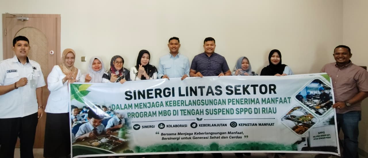 Komitmen MBG Berjalan Baik, Polda Riau Perkuat Sinergitas Lintas Sektor.  26, Agustus 2026