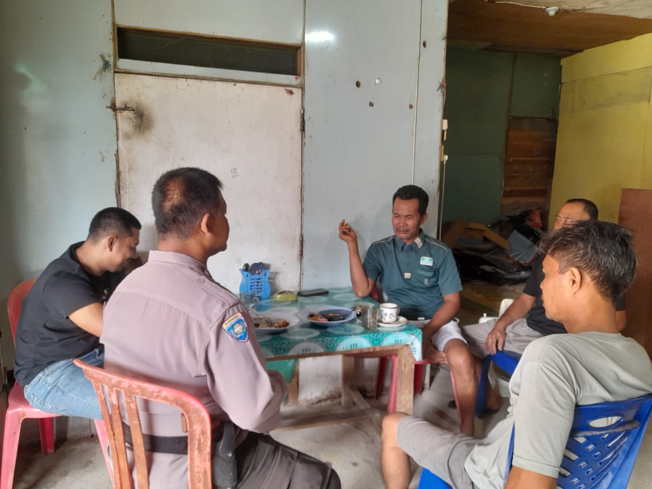 Upaya  Polsek Keritang Wujudkan Pilkada Damai 2024 Aman dan Kondusif