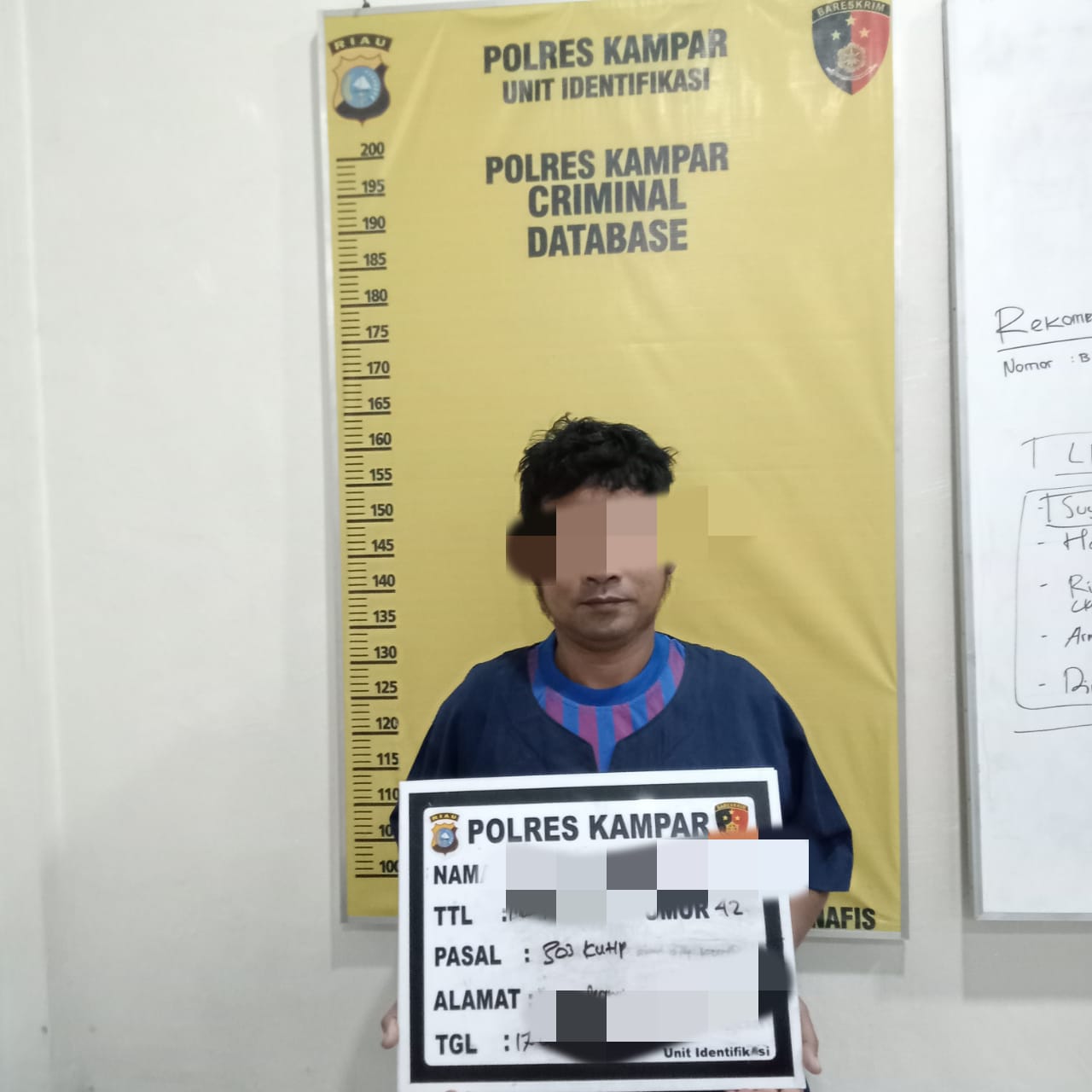 Jual Judi Togel di Warung, Pemuda Ini di Tangkap Satreskrim Polres Kampar