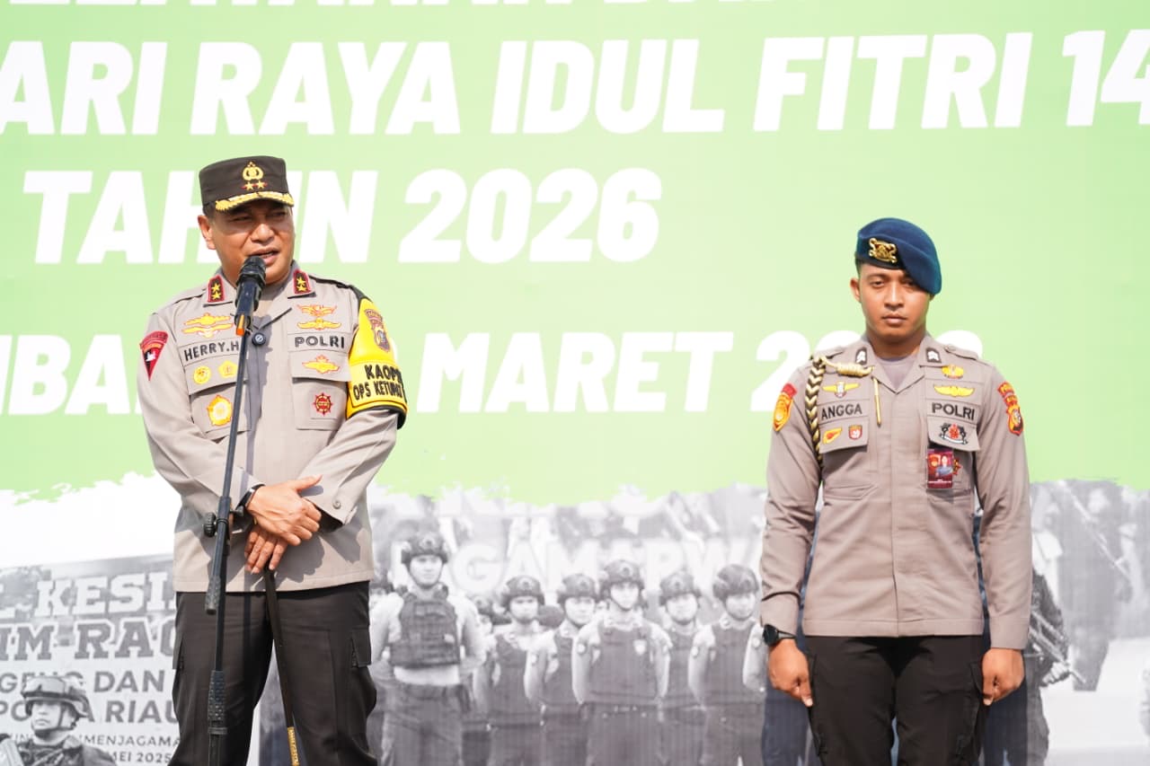 Jelang Idul Fitri, Polda Riau Siaga Penuh Amankan Arus Mudik