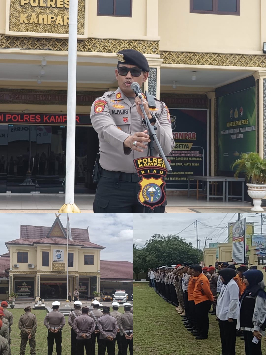 Sambut Ramadhan, Polres Kampar Siaga di Balimau Kasai: Keamanan dan Keselamatan Prioritas!
