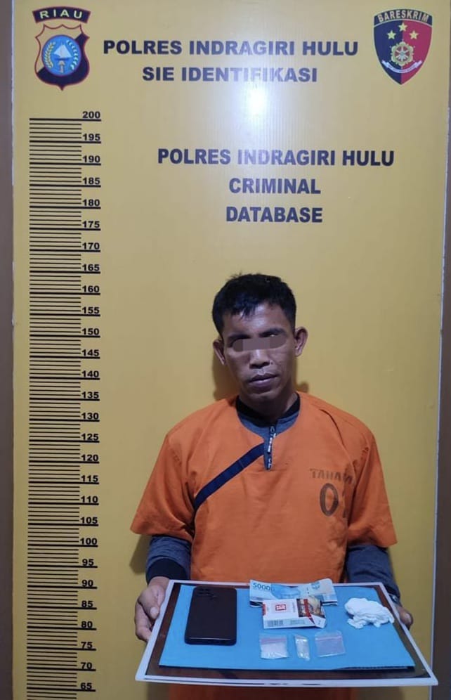 Satres Narkoba Polres Inhu Ringkus Pelaku Narkoba Dirumah Kontrakan
