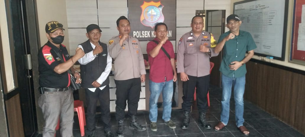 Silaturahmi Insan Pers ke Polsek Kateman: Memperkuat Sinergi untuk Kamtibmas yang Kondusif