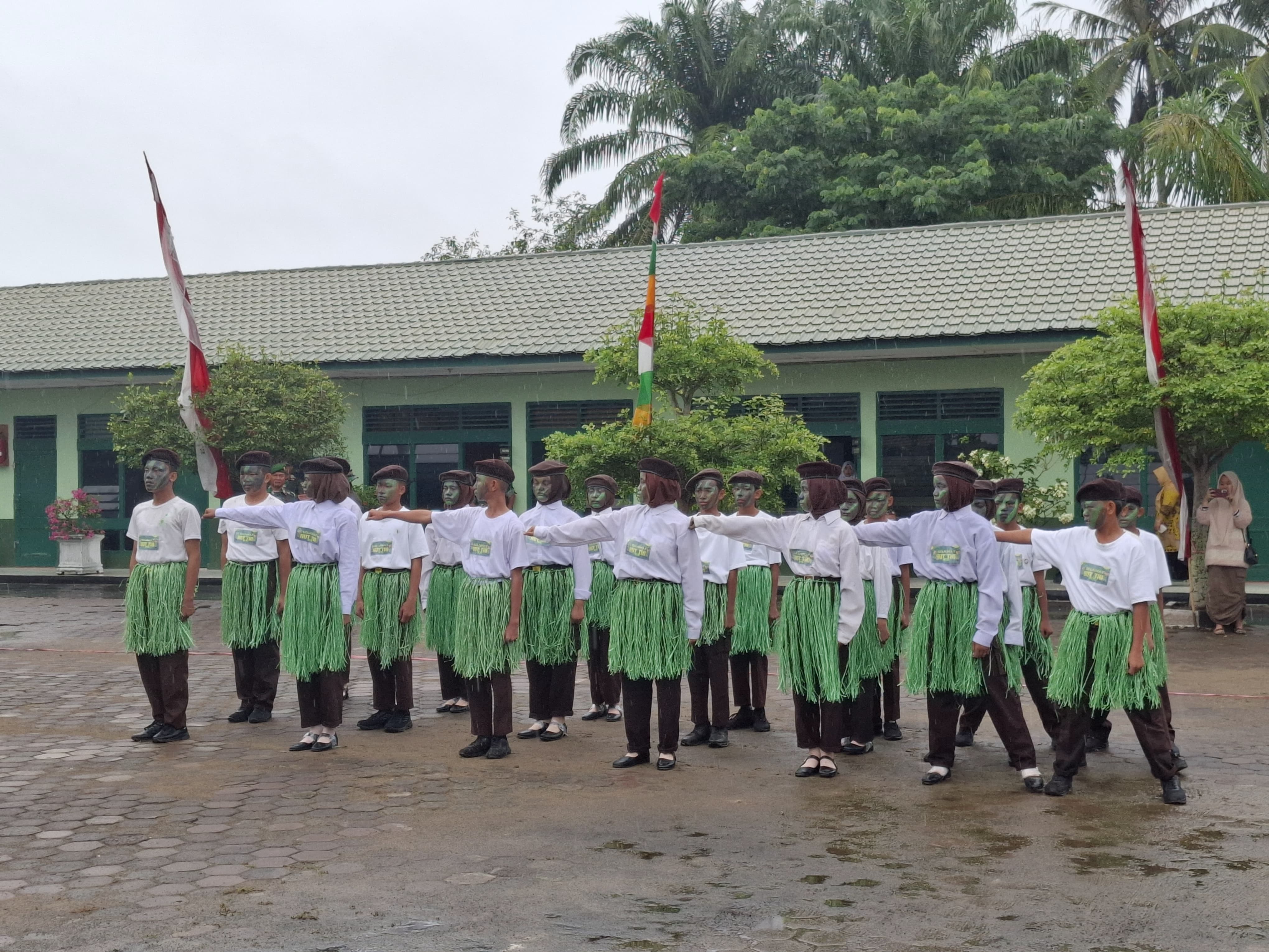 Kodim 0314/inhil gelar lomba PBB dalam rangka HUT TNI ke 79