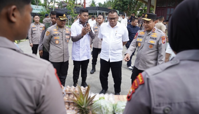 Kapolda Riau Dampingi Menteri LH Tinjau Waste to Energy di Muara Fajar
