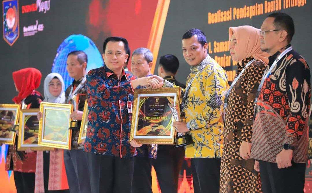 Dua Penghargaan Diborong Pemko Pekanbaru di APBD Award 2023