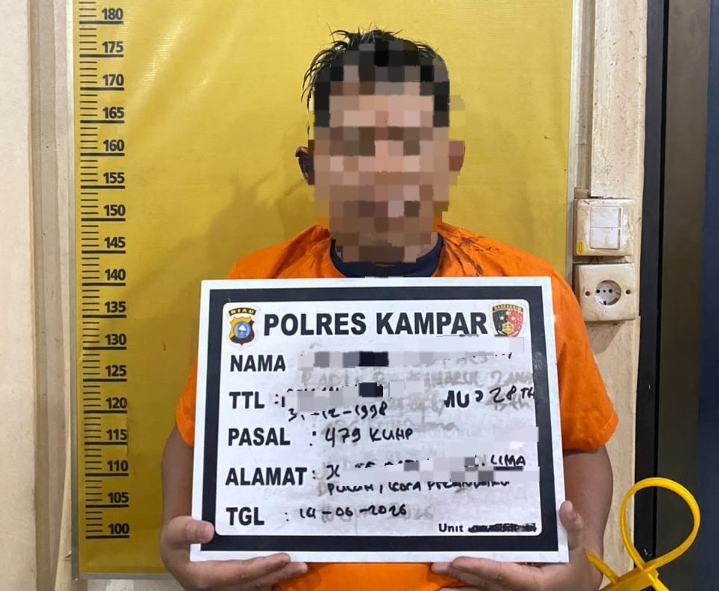 Kasus Pencurian Dengan Kekerasan Terungkap TIM Resmob Polres Kampar Amankan Satu Tersangka Di Pekanb
