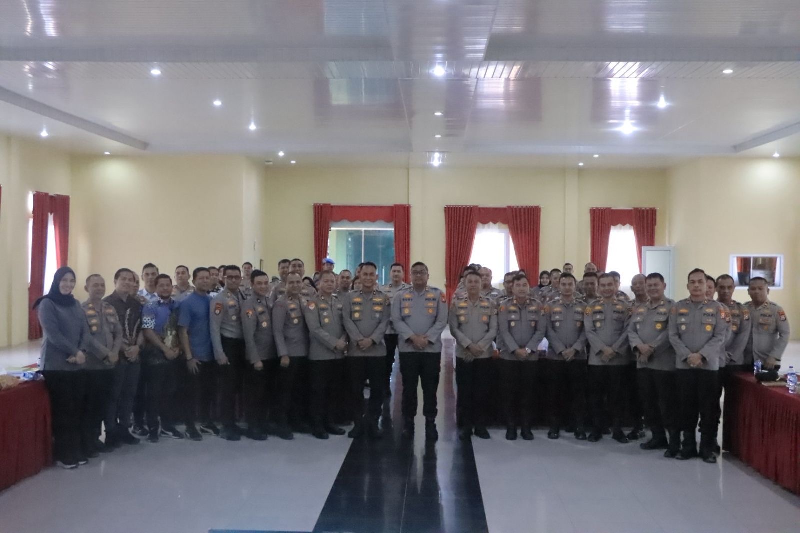 Polres Kampar Gelar Sosialisasi DIPA 2026,Tandatangani Pakta Integritas, Kapolres: Komitmen Bersama 