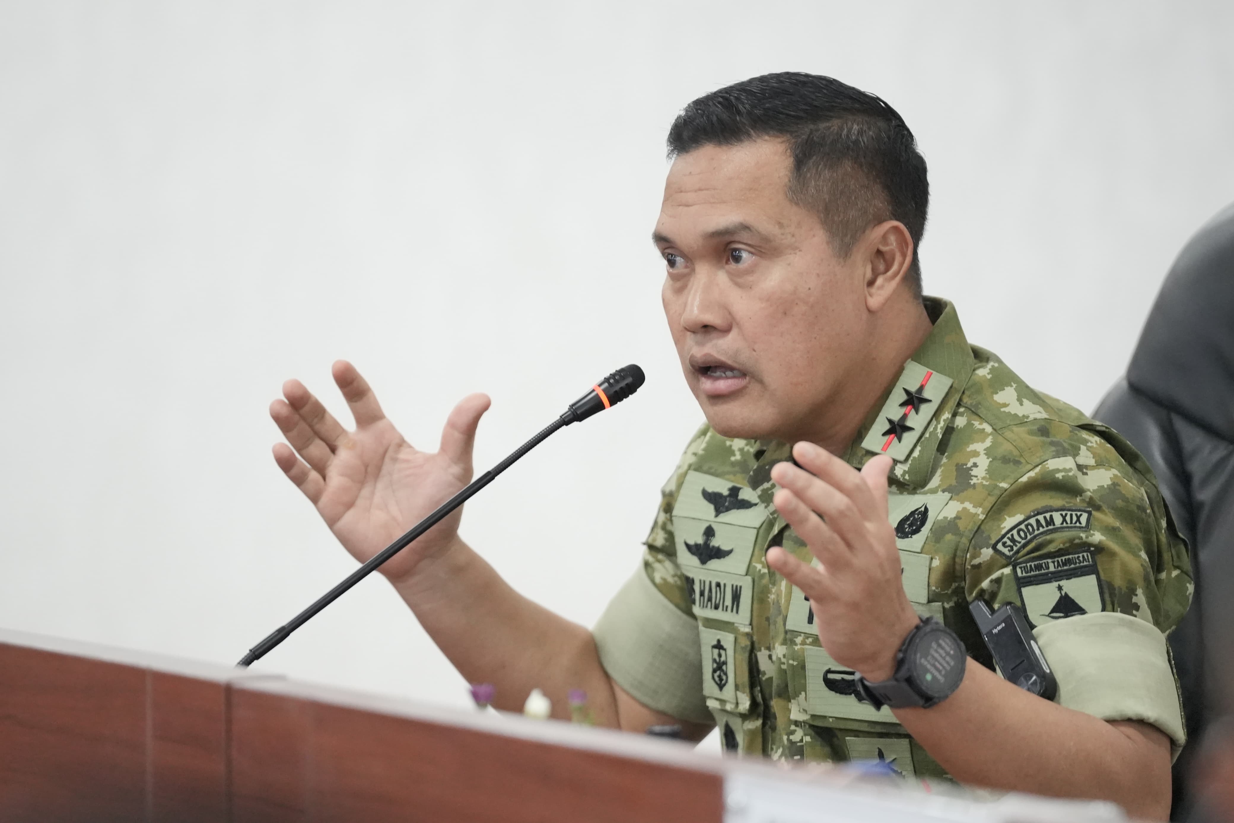 Tim Penyuluh Karhutla Mabes TNI Tiba di Riau, Siap Turun ke 12 Kabupaten Kota