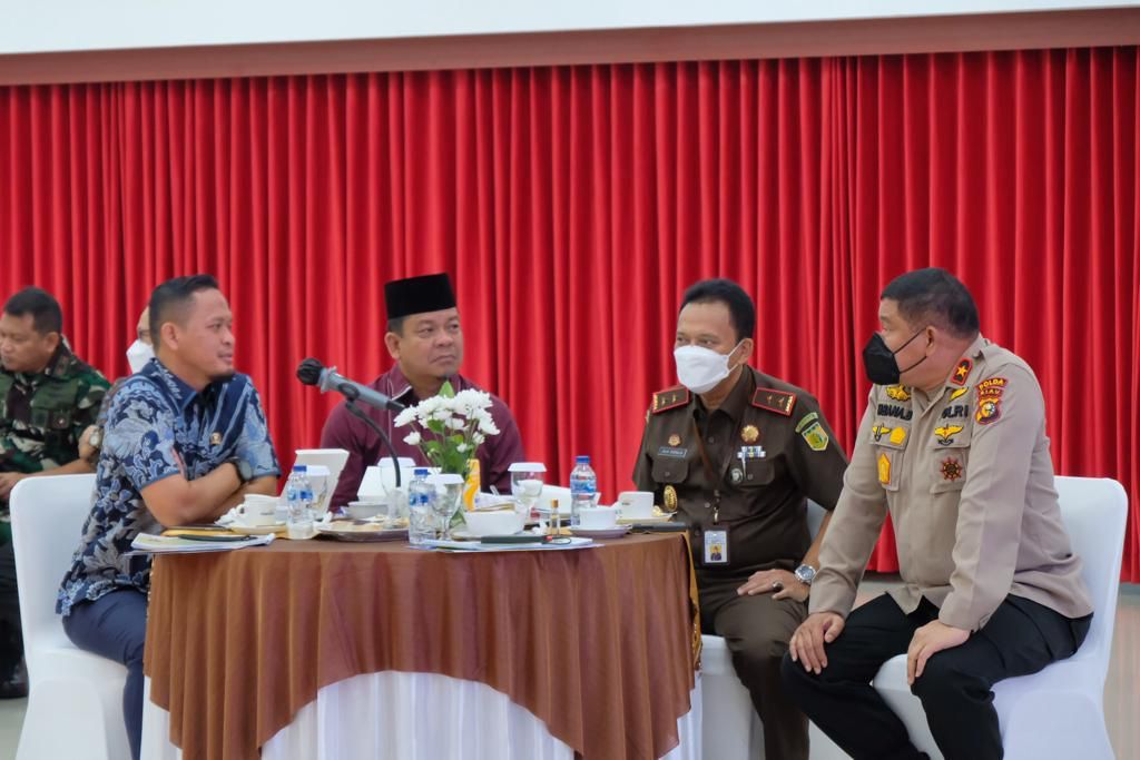 Gelar Coffee Morning Forkopimda,Kapolda Riau Ajak Bersama Antisipasi Penanganan Karhutla