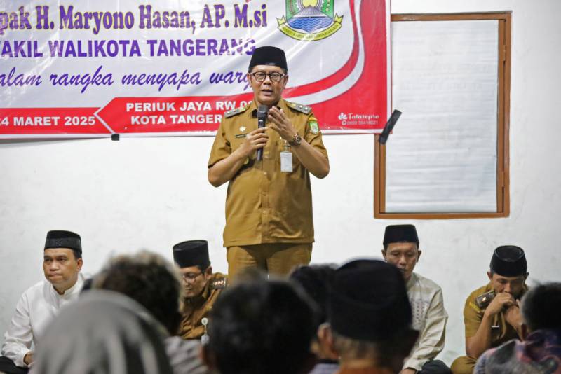 Dialog Bersama Warga, Maryono Ajak Terus Perkuat Kepedulian Sosial