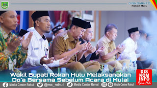 Wakil Bupati Rohul H.Inra Gunawan hadiri Wisuda Santri