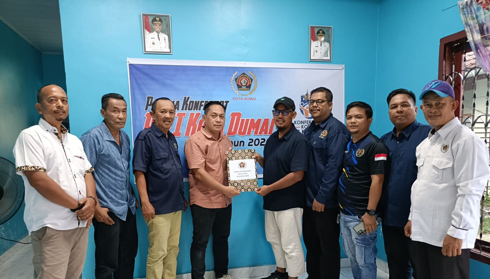 Bambang Prayetno telah melengkapi persyaratan pencalonan Ketua PWI kato Dumai