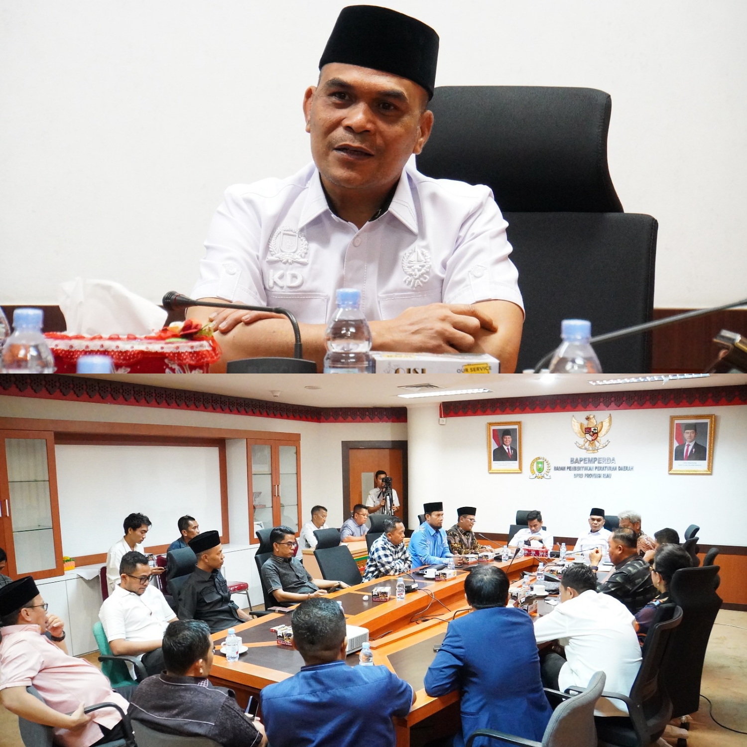 KPU Provinsi Riau Audiensi ke DPRD Riau Bahas Penataan Daerah Pemilihan dan Alokasi Kursi