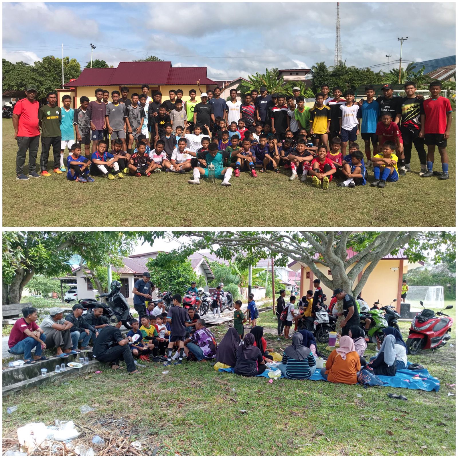 Sambut Bulan Suci Ramadhan SSB Budak Pulau Tutup Latihan Dengan Makan Bersama