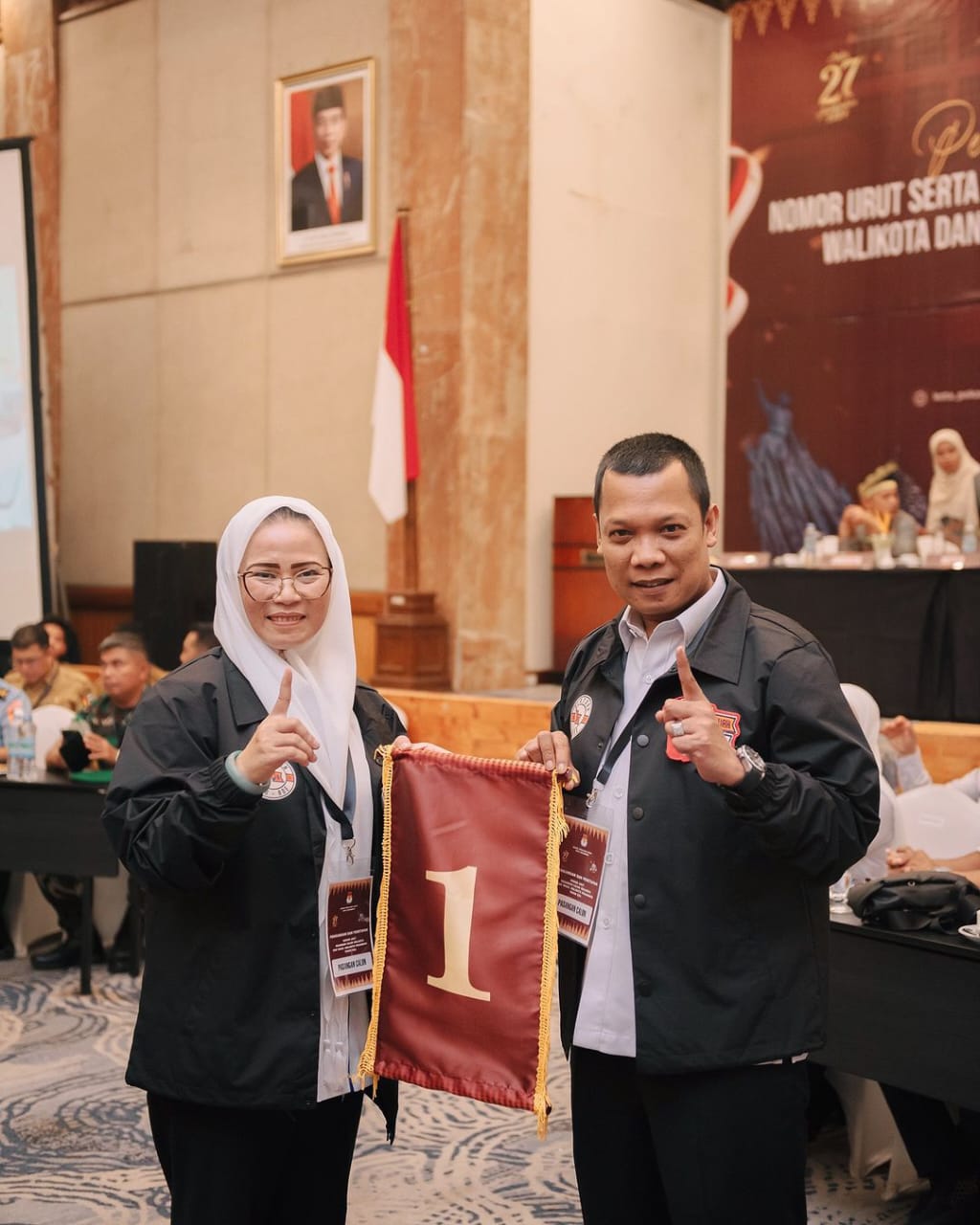 Tetap Menjadi Nomor 1, Simpul Pemenangan Pasangan Muflihun / Hartati Siap Bergerak 